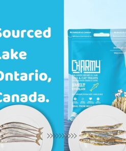 Charmy Lake Smelt Air-Dried Dog and Cat Treat 100g