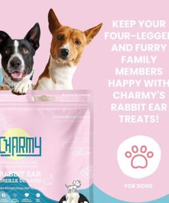 Charmy Rabbit Ear Air-Dried Dog Treat 35g