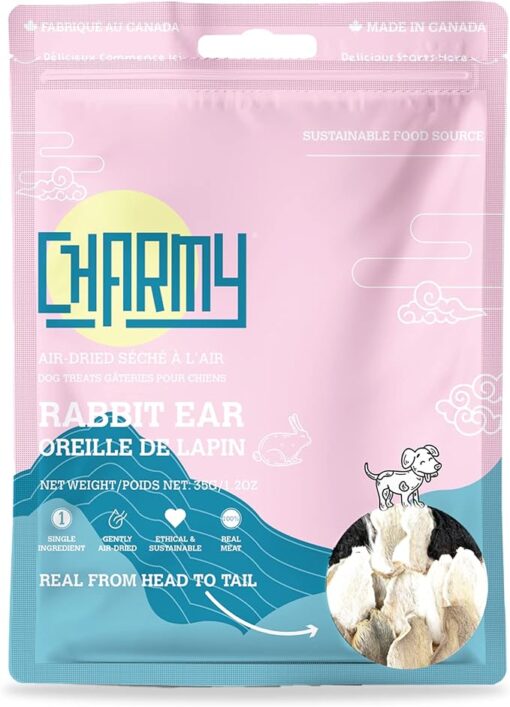 Charmy Rabbit Ear Air-Dried Dog Treat 35g