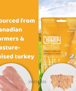 Charmy Turkey Breast Air-Dried Dog and Cat Treats 90g