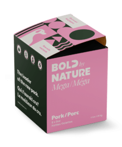 Bold by Nature Mega Pork raw dog food