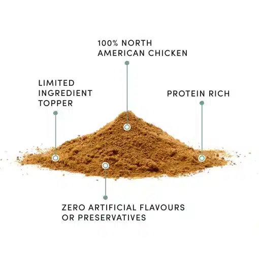 Crumps Naturals Chicken Sprinkles Dog Food Topper 120g