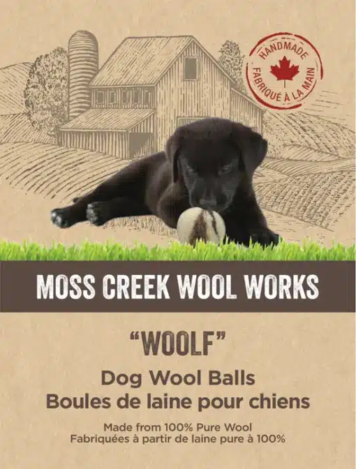 Moss Creek Wool balls for dogs