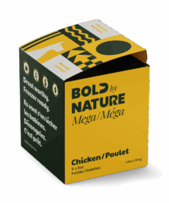 Bold by Nature Mega Chicken raw dog food