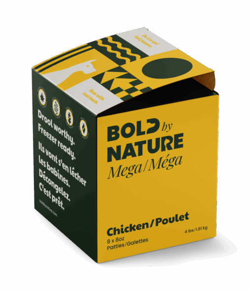 Bold by Nature Mega Chicken raw dog food