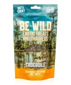 Be Wild Exotic Treats and Trainers Crocodile Dog Treats