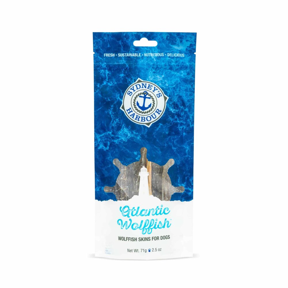 Sydney's Harbour Wolffish skin dog chews