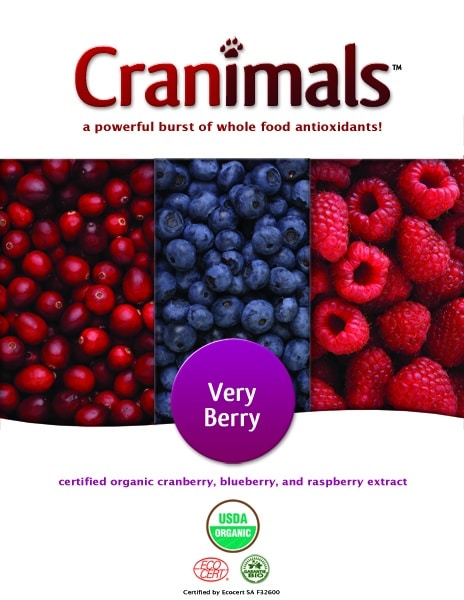 Cranimals Cranberry supplement for dogs and cats